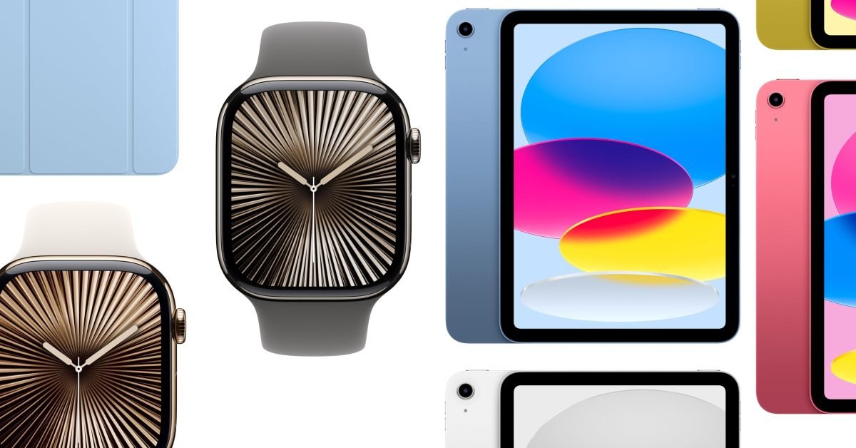 New iPad (A16) $ 299 ، Apple Watch Series 10 $ 150 OFF ، أكثر 9to5mac New iPad (A16) $ 299 ، Apple Watch Series 10 $ 150 OFF ، أكثر 9to5mac