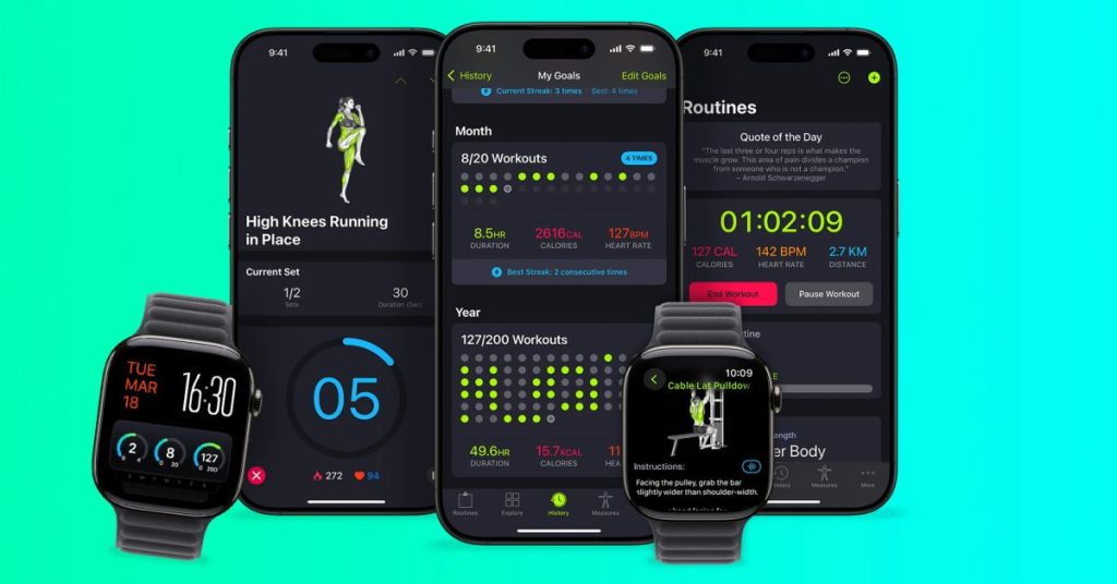 يضيف SmartGym أهدافًا مخصصة ، وتتبع معدل ضربات القلب المباشر والمزيد